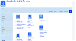 Desktop Screenshot of googlescriptreference.com